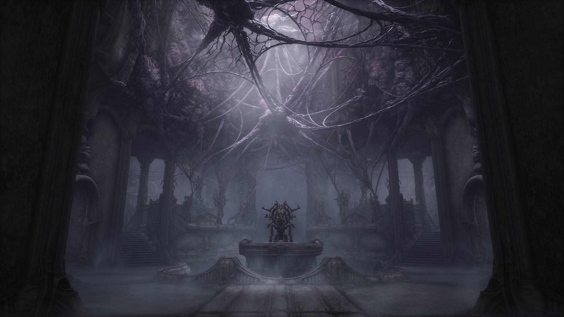 late-game area in Scorn